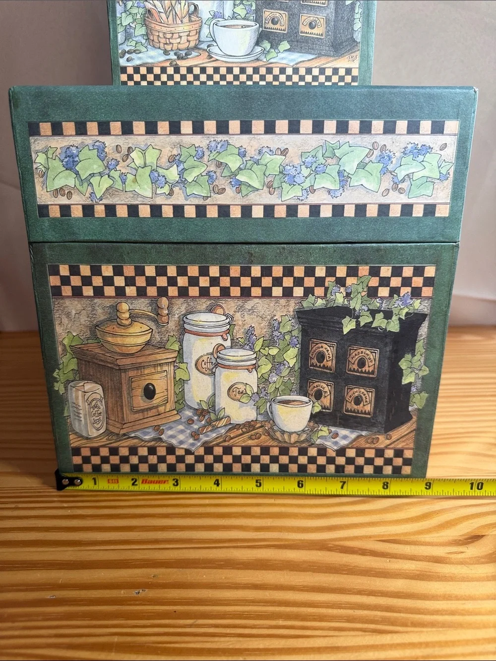 Vintage Bob’s Boxes Nesting Set 5pc Coffee & Tea Shelly Reins Smith